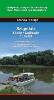 szigetköz vízitúra térkép