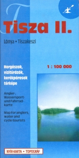 tisza 2 vízitúra térkép